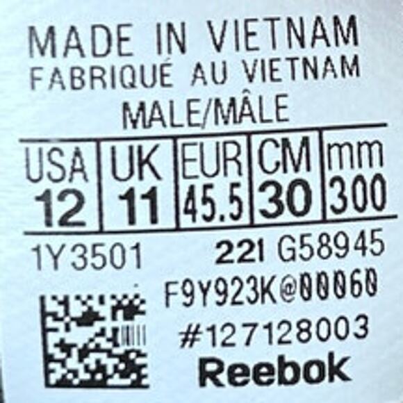 (SOLD) Reebok NanoflexTR - Picture 9 of 9